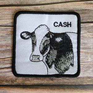 Cash Cow Funny Hustler Hard Work Farm Get Paid Sew On Patch
